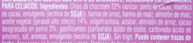 Gullon Gluten Free Chocolate Chip Cookies 200gr 2