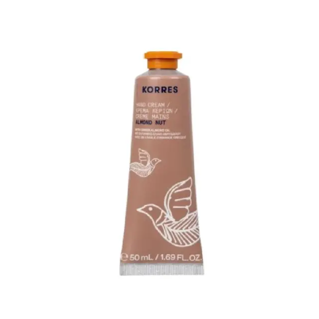 Korres Hand Cream Almond Nut, Ενυδατική Κρέμα Χεριών Με Άρωμα Απολαυστικό Αμύγδαλο 50ml