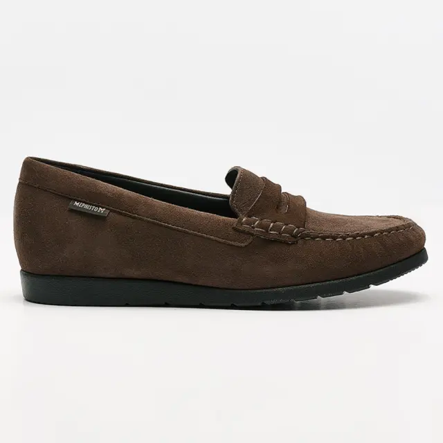 Mephisto Μοκασίνια-Loafers Γυναικείο δέρμα Nubuck Καφέ MEP/VOLGA ICE BROWN