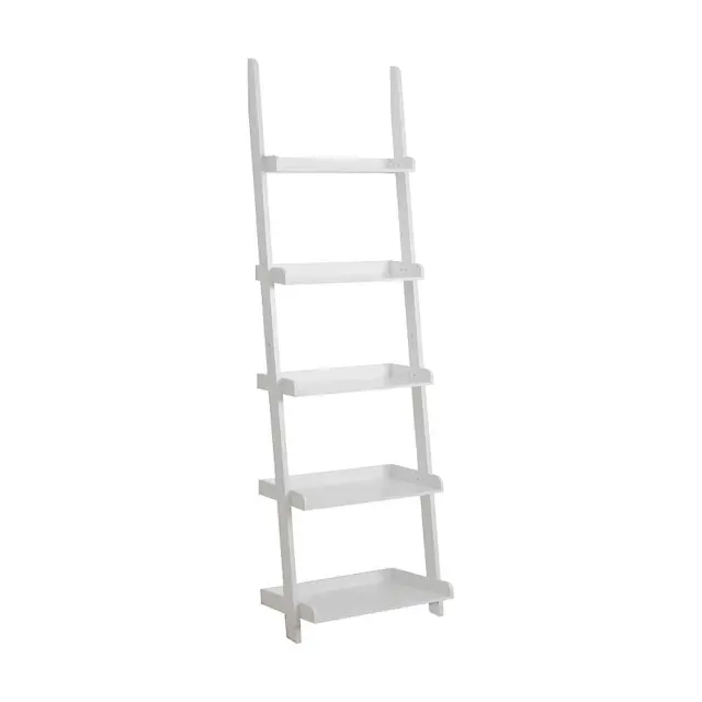 Βιβλιοθήκη-Ραφιέρα SHELF Λευκό MDF 56x32x189cm