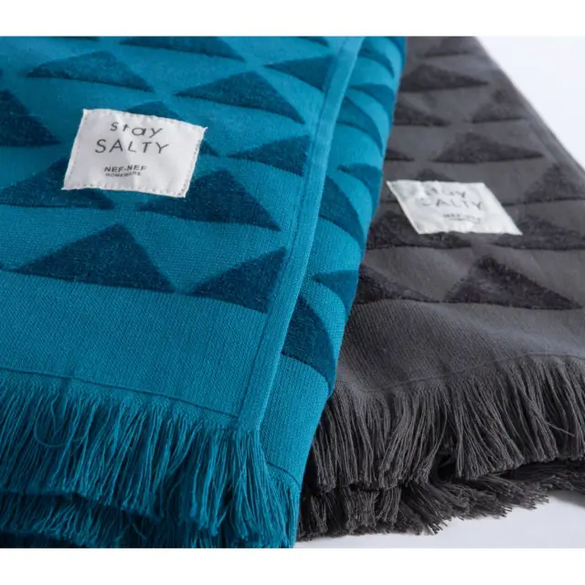 Nef-Nef Homeware Πετσέτα Θαλάσσης Virago 80x160 Black