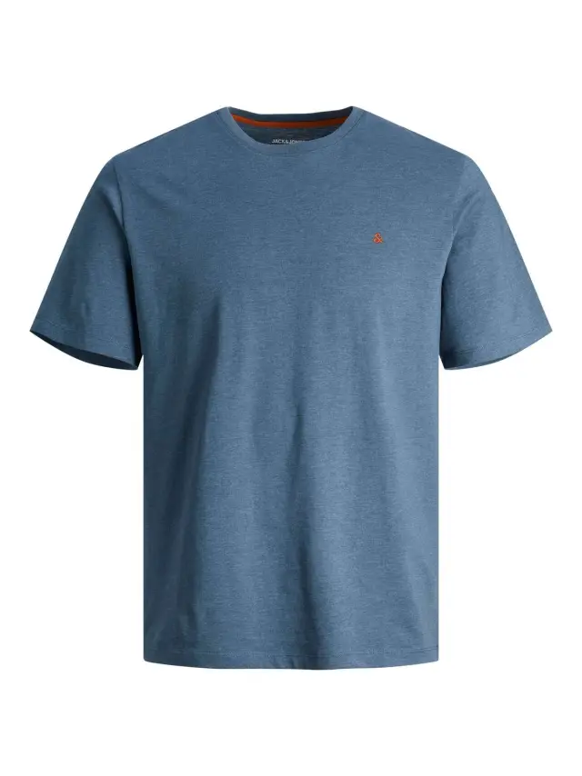 JJEPAULOS TEE SS CREW NECK NOOS Denim Blue