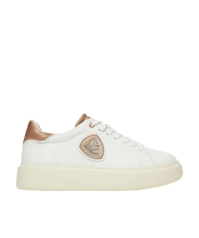 Blauer - Γυναικεία Sneakers Venus 01 Sat S5VENUS01SAT-WHINUD Λευκό/Nude - 41