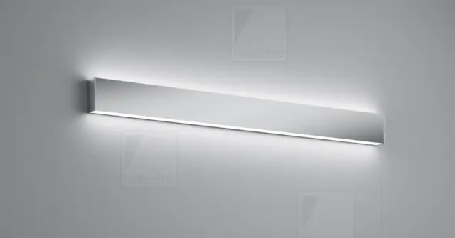 VIS Φωτιστικό Τοίχου LED Direct / Indirect – Chrome 2900K IP44 Χρώμιο