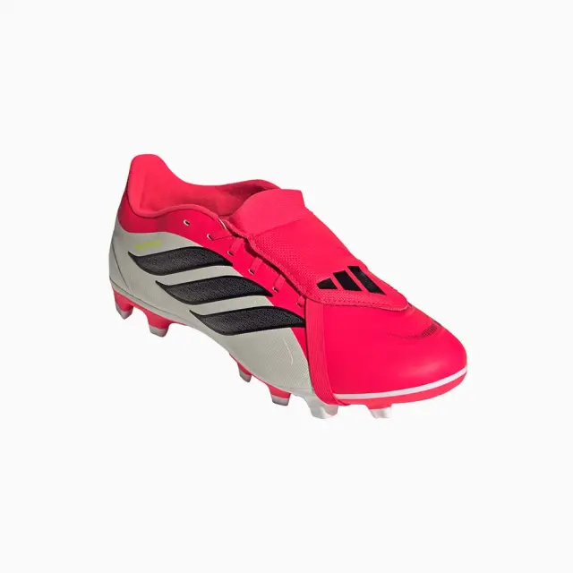 adidas Performance Men's Predator Club FT FG/MG Άσπρο - Κόκκινο JS0346 (adidas Performance) 3