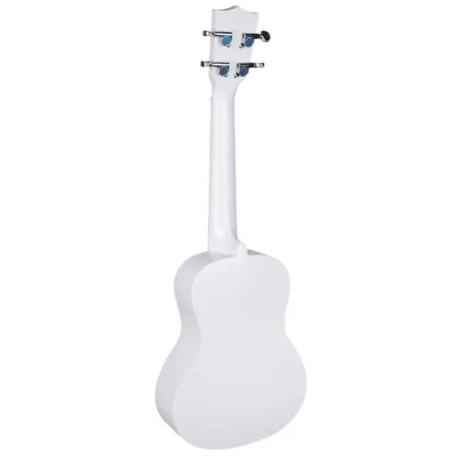 V-TONE UK23 WH acoustic concert ukulele 23" white + cover 3