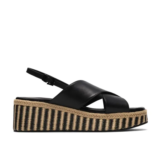 Clarks Tessiah Cross Black Interest Black Interest - 39.5
