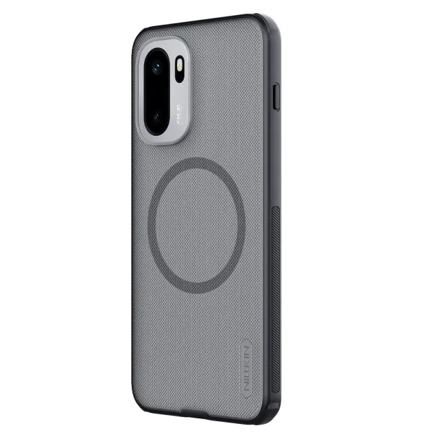 Nillkin Super Frosted PRO Magnetic Back Cover for OnePlus 15R Transparent Black 2