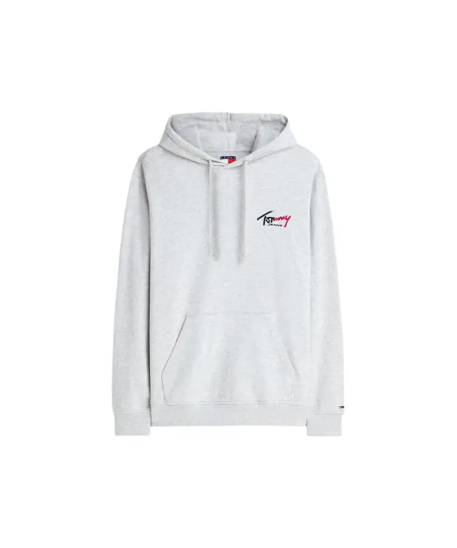 Tommy Hilfiger - Ανδρικό Φούτερ Entry Sign Regular Fit DM0DM22680-P08 Γκρι