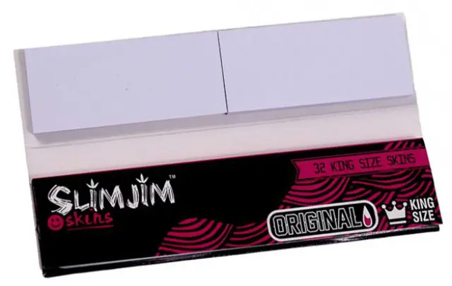 Slim Jim Χαρτάκια King Size Slim 32φ. + Tips 2