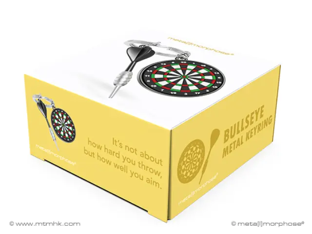 Chocli Μεταλλικό Μπρελόκ / Metal Keyring: Darts 3