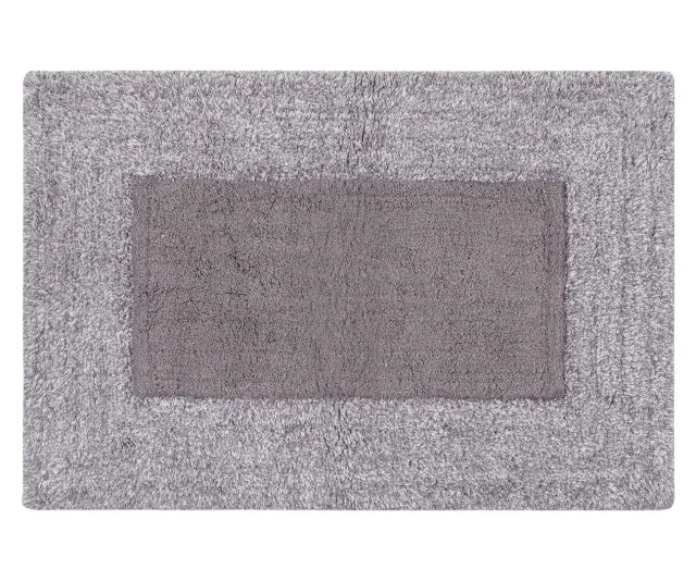 Πατάκι geometrical (60cm x 90cm) grey - -