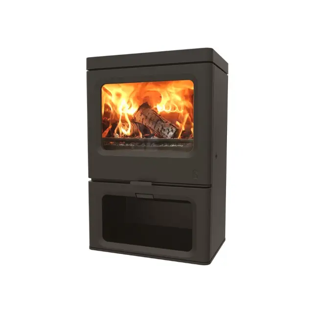 Σόμπα Ξύλου Charnwood Skye 7 Store Stand – Brown