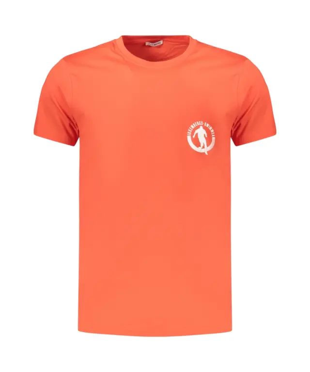 Bikkembergs - Ανδρικό T-shirt Κοντομάνικο BKK3MTS02-ORANGE Πορτοκαλί