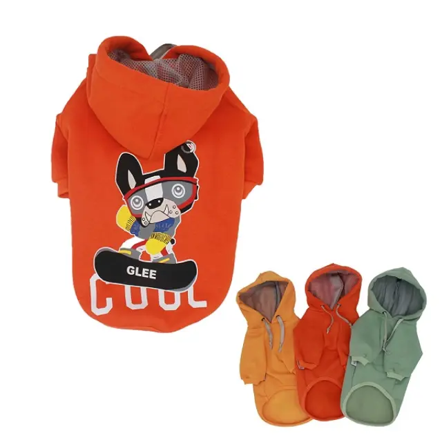 GLEE HOODIE LUNO ΠΟΡΤΟΚΑΛΙ L 35CM