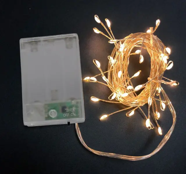 50 MICRO LED ΜΠΑΤΑΡΙΑΣ ΣΤΑΘΕΡΑ ΑΣΗΜΙ ΣΥΡΜΑ ΘΕΡΜΑ ΙΡ20