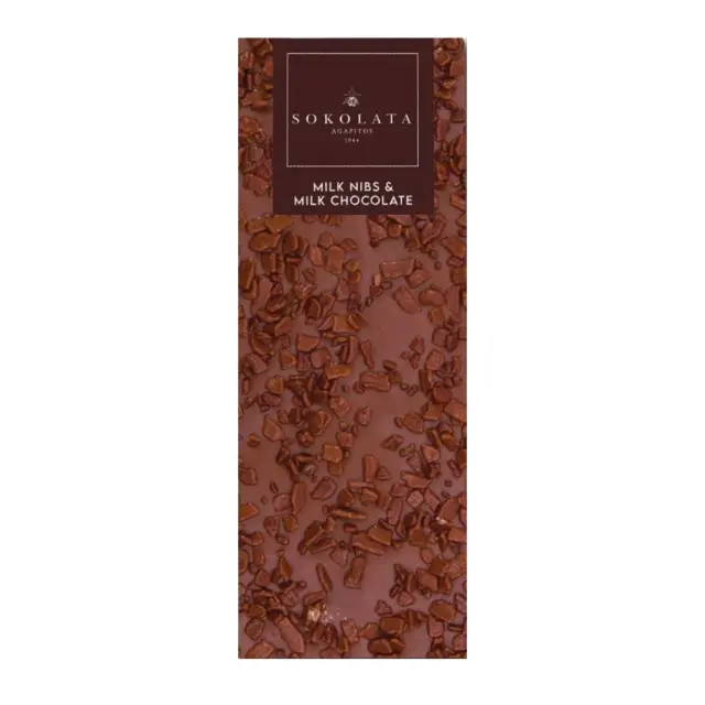 Agapitos Milk Chocolate Milk Nibs 55gr