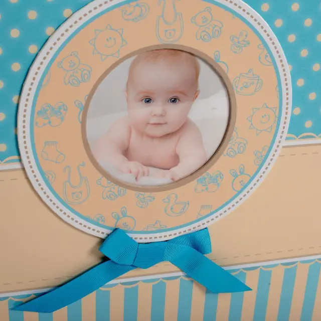 Άλμπουμ Παιδικό MATILDA θαλασσί με Ριζόχαρτο 31x31 cm 60 σελίδες 2