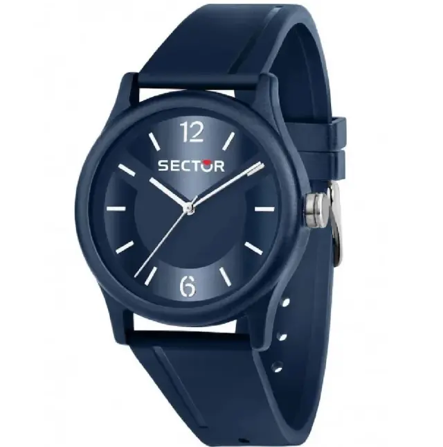 Sector EX-Q Men's Watch Blue Silicone Strap R3251203003