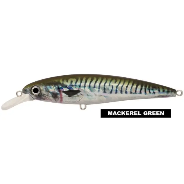 Τεχνητό Akami Real Minnow 10cm Mackerel Green