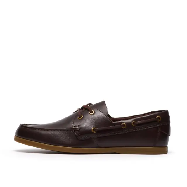 Clarks Charmouth Lace Brown Brown Leather - 44 2