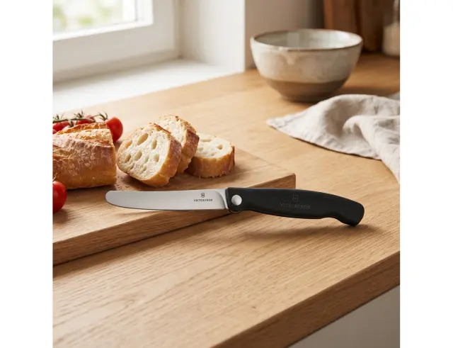 Aναδιπλούμενο Μαχαίρι Γενικής Χρήσης Victorinox Swiss Classic με μήκος λεπίδας 11cm - Black6.7803.F