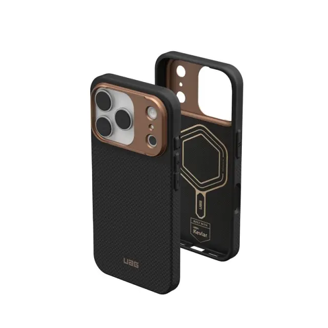 UAG Fibr Armr, kevlar graphite/bronze - iPhone 17 Pro 2