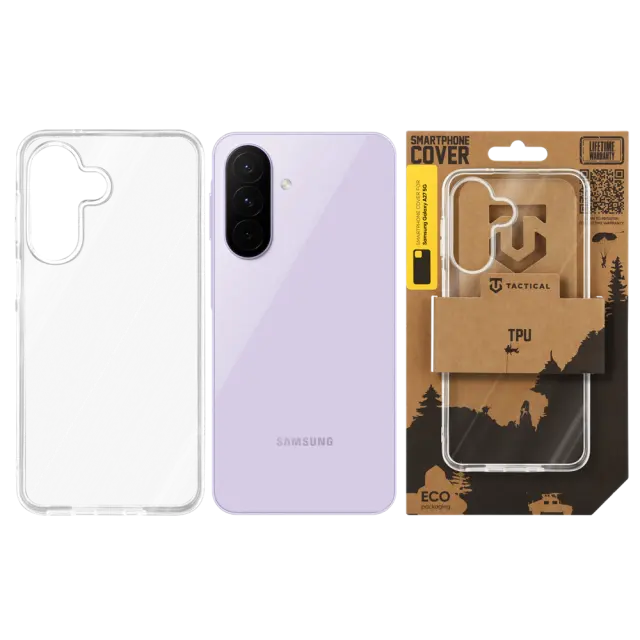 Tactical TPU Cover for Samsung Galaxy A27 5G Transparent 3
