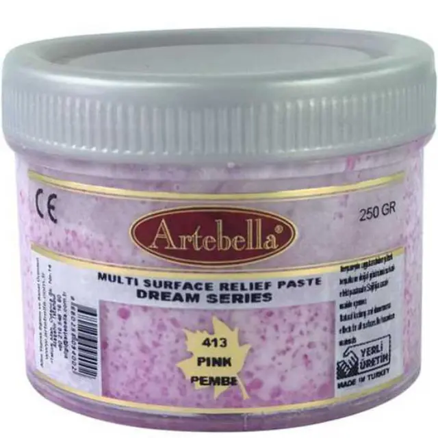 Artebella Πάστα Relief Dream Series 413 Pink - 250gr