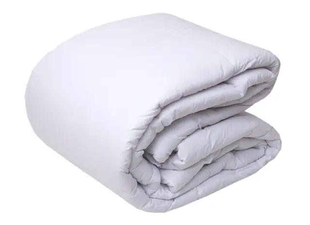 Πάπλωμα 220Χ240 Υπέρδιπλο 350gsm Polycotton Viopros Λευκό Polycotton