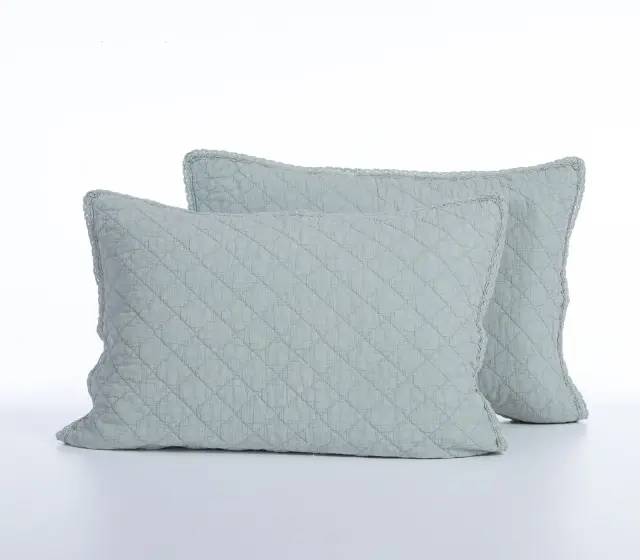 Nef-Nef Homeware Μαξιλαροθήκες Σετ 2 Τεμαχίων Brunno 52x72 Mint