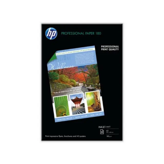 Χαρτί φωτογραφικό HP matt inkjet A3 180gr 50 φύλλα