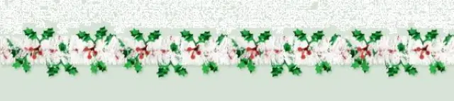 Γιρλάντα foil Holly Berry