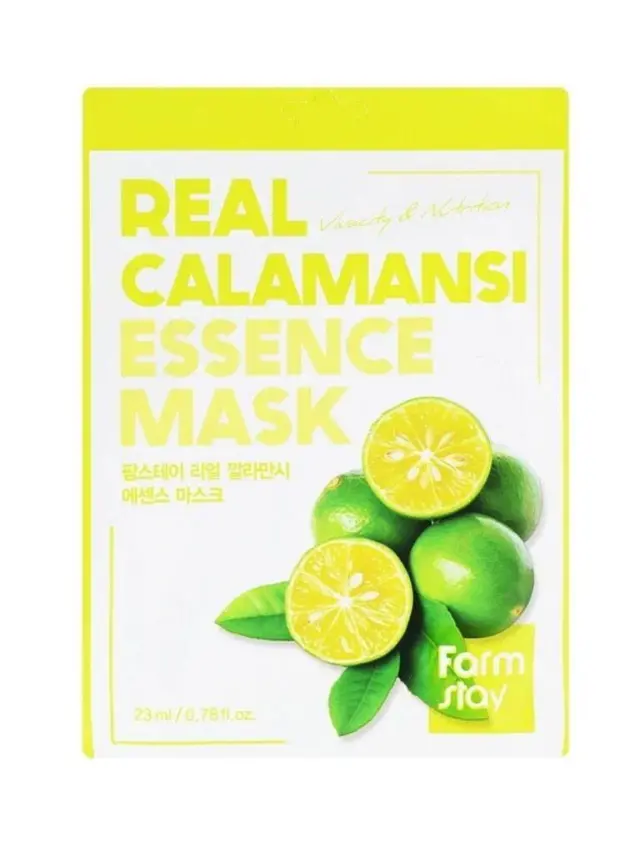 Real Calamansi Essence Mask, Μάσκα ομορφιάς με calamansi 23ml