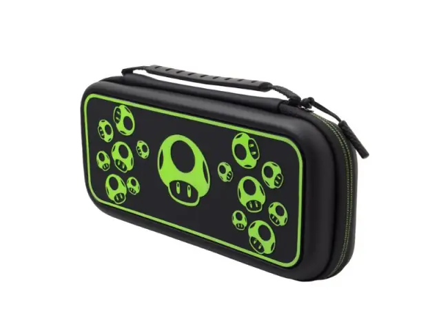 PDP - Slim Deluxe Travel Case for Nintendo Switch 1Up Glow (500-224-1UP) 2