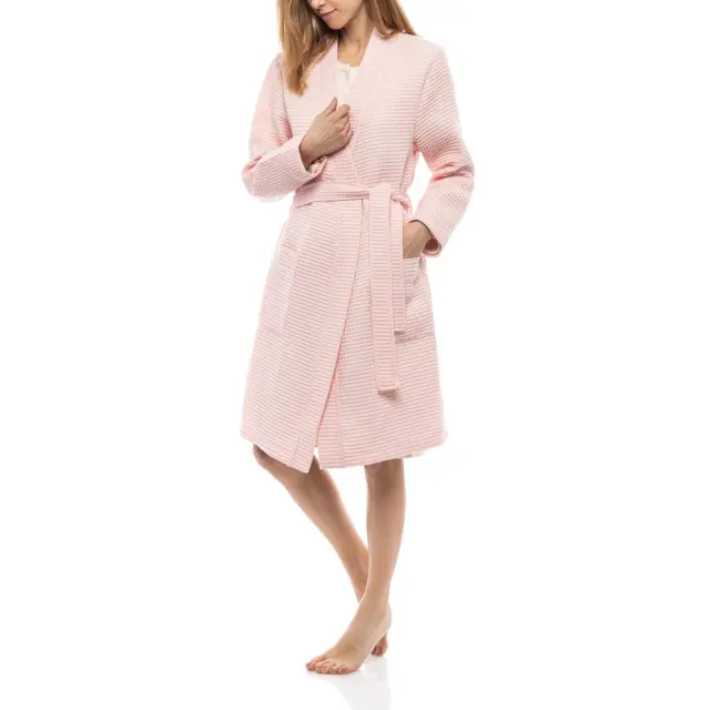 Γυναικεία Ρόμπα Waffle Nos W1242 Cosmos Blue Pink Label - XL 3