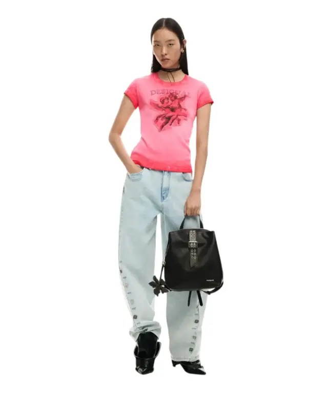 Desigual - Γυναικείο Σακίδιο Πλάτης Curio Sumy Mini 26SAKP11-2000 Καφέ 2