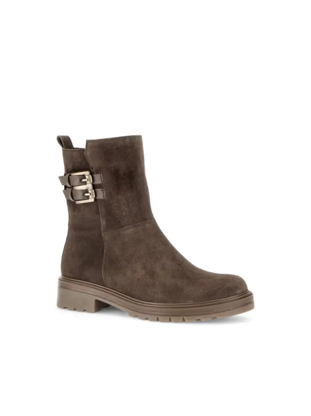 Gabor Μποτάκια Γυναικείο δέρμα Nubuck Καφέ GAB/800602 003-CACAO - 42 2