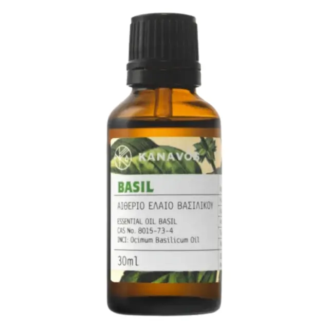 Kanavos Αιθέριο Έλαιο Βασιλικός 30ml