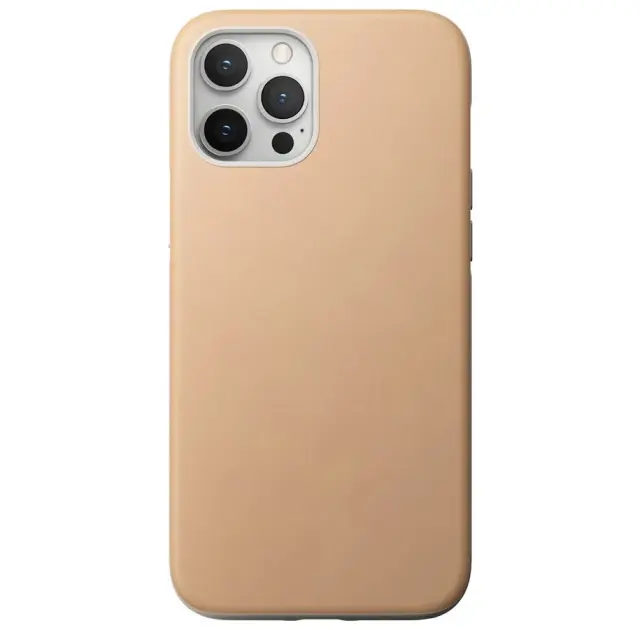 Nomad® Rustic MagSafe Back Cover για iPhone 12 Pro Max-Natural