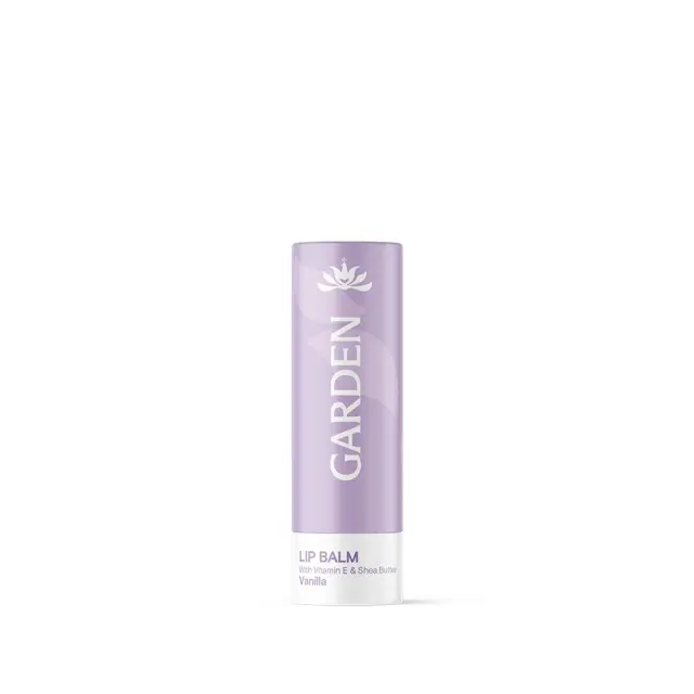 Garden | Creamy Lip Balm Βάλσαμο Χειλιών Βανίλια με Λάμψη | 5.2gr