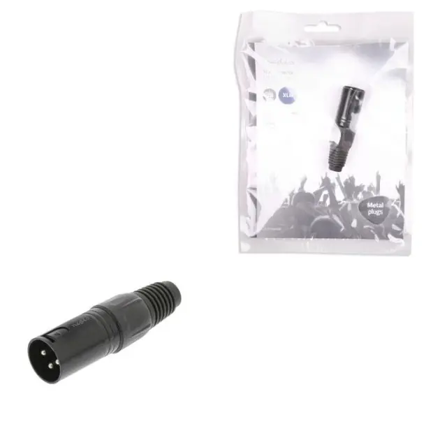 Βύσμα XLR 3-Pin αρσ.