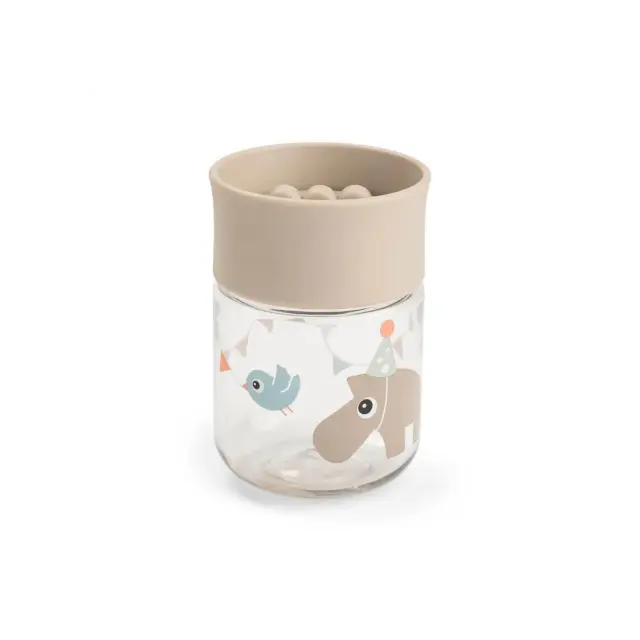 Εκπαιδευτικό Ποτήρι Done By Deer Celebration Sand 360° 260ml BR90022