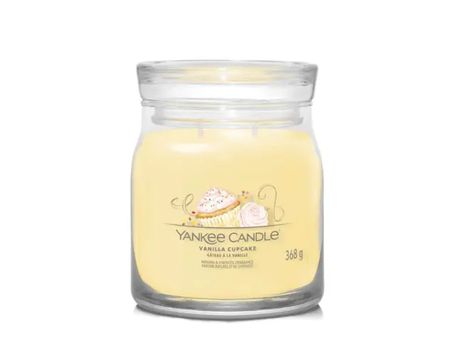 Αρωματικό Κερί Yankee Candle με διάρκεια καύσης έως 50 ώρες και άρωμα Vanilla Cupcake1630003E 3