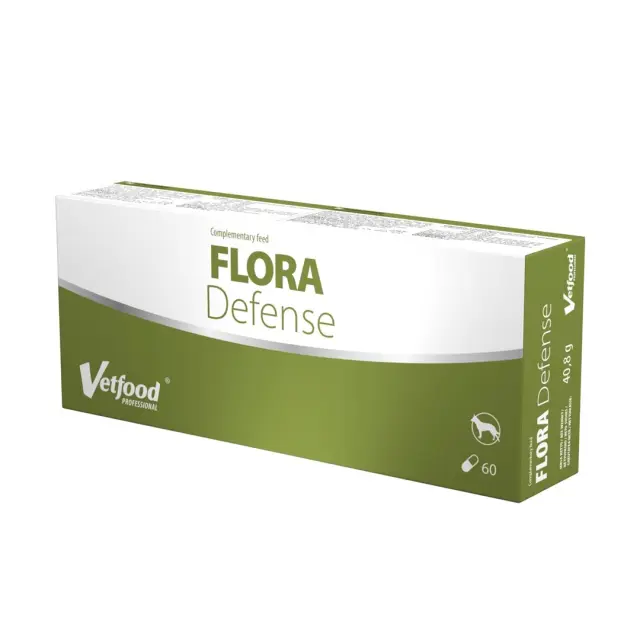 VETFOOD Flora Defense - supplements for dogs - 60pcs