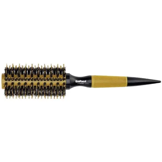 Ricki Parodi Golden Ceramic Thermal Hair Brush 25mm