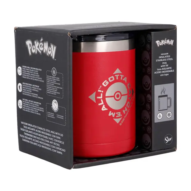 Ανοξείδωτο θερμό κούπα Pokemon 380ml Stor ST01057