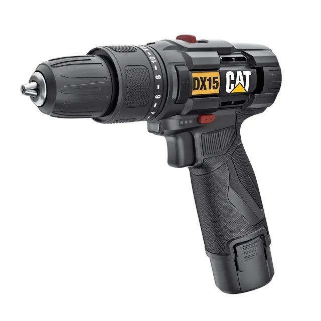 CAT Set Δραπανοκατσάβιδο κρουστικό li-ion 12v 1x2ah dx15