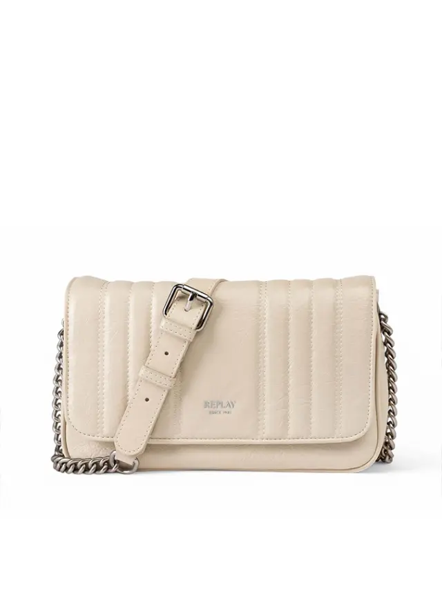 Replay Γυναικεία Τσάντα Χιαστί Μπεζ FW3720.000.A0511A-0104