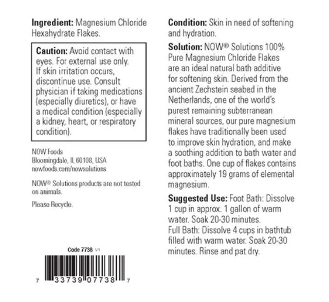 Now Foods Magnesium Flakes 2